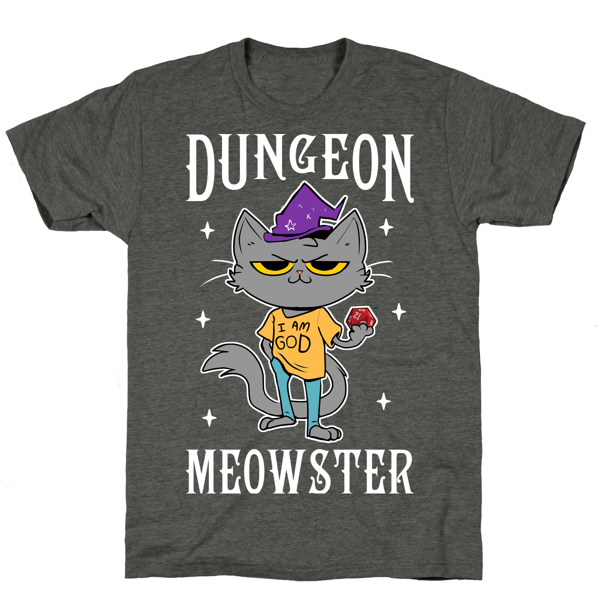 Dungeon Meowster Unisex Triblend Tee